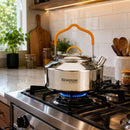 Chaleira em Aço Inox para Camping e Pesca