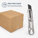 Estilete Multifuncional em Aço Inox