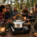 Chaleira em Aço Inox para Camping e Pesca
