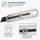 Estilete Multifuncional em Aço Inox