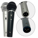 Kit 2 Microfones Tomate MT-1028 - conteúdo da embalagem