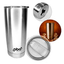 Copo Térmico Oba Térmic 591ml Inox