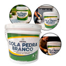 Cola Pedra Branco VBrasil 10 Litros para jardim