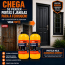 Convertedor de Ferrugem Veda Forte - resultado em metal